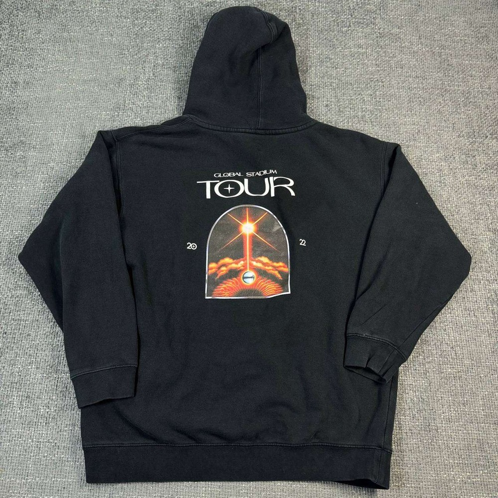 The Weeknd After Hours Til Dawn Tour Hoodie Mens XL Black Graphic Sweatshirt